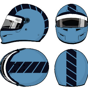 Piers Courage Helmet (full face)