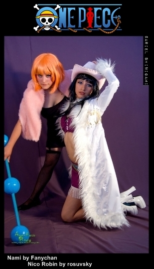 Nami and Robin Cosplay