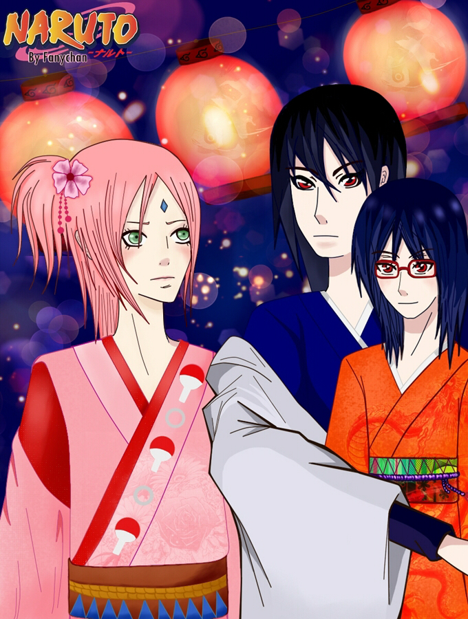 Uchiha Family Festival by Fanychan