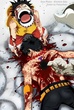 One Piece Muerte de Ace