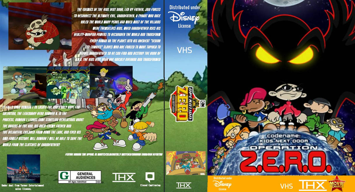 KND Zero 2012 Disney Distribution VHS Box Art by raralabelle1Art on ...