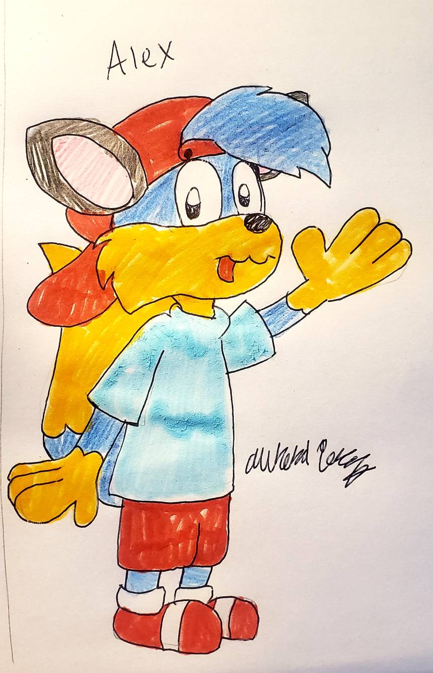 Alex The Fox by raralabelle1Art on DeviantArt