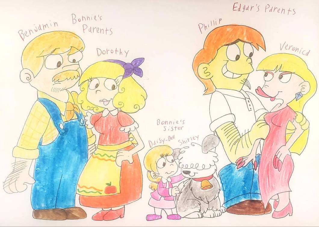 Bonnie Bo Peeps Parents and Edgar's Parents by raralabelle1Art on ...