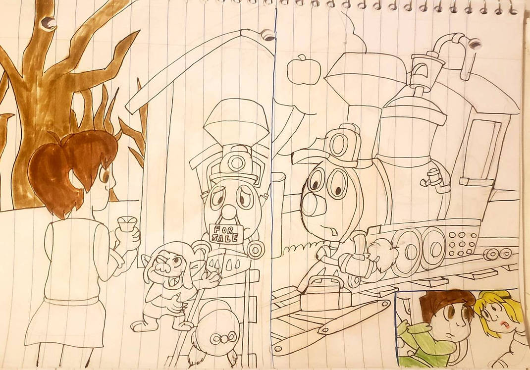 The Story of Casey Jr Concept 1 by raralabelle1Art on DeviantArt