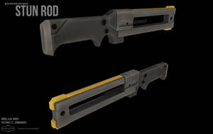 MGS:PW Stun Rod with Textures