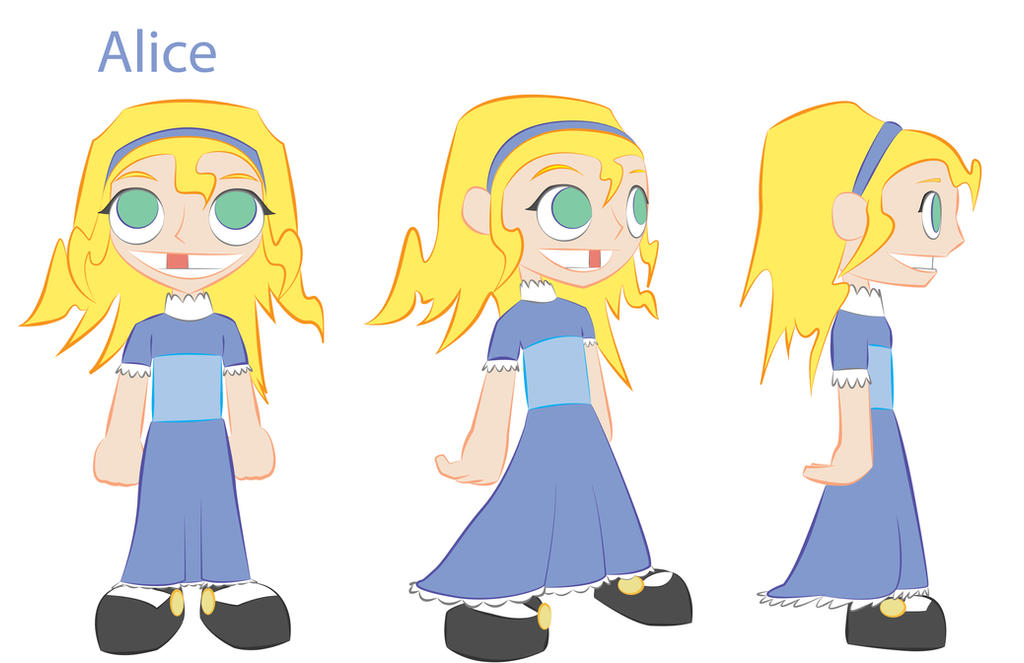 Alice Character Design Alice in Wonderland - Alice Character Design by JaredHammonds on DeviantArt