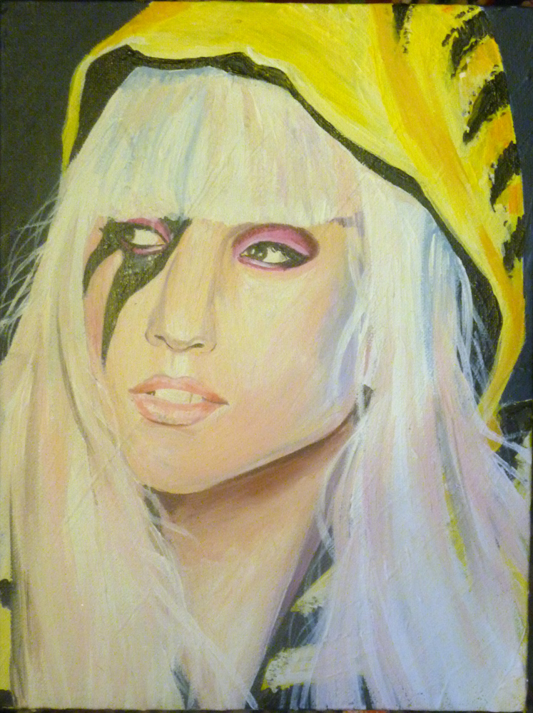 Lady gaga painting