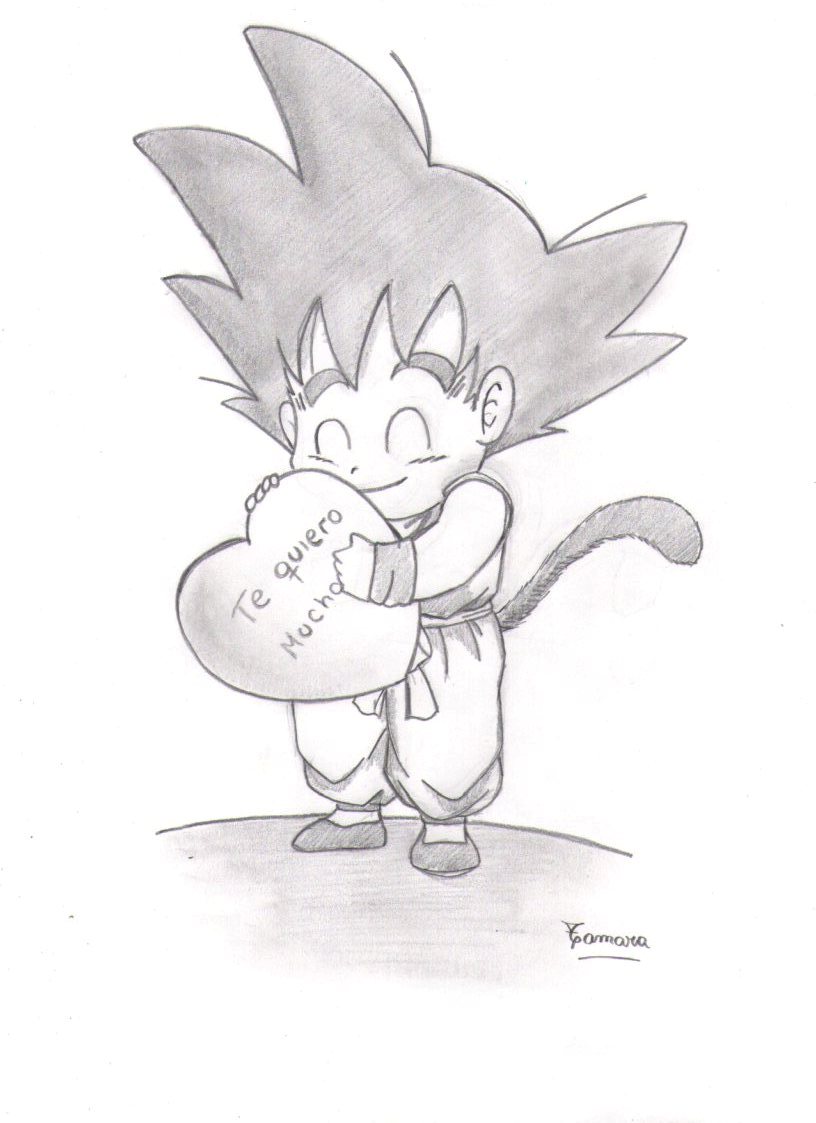 Goku cute by TamarayGisela on DeviantArt Goku cute by TamarayGisela on DeviantArt