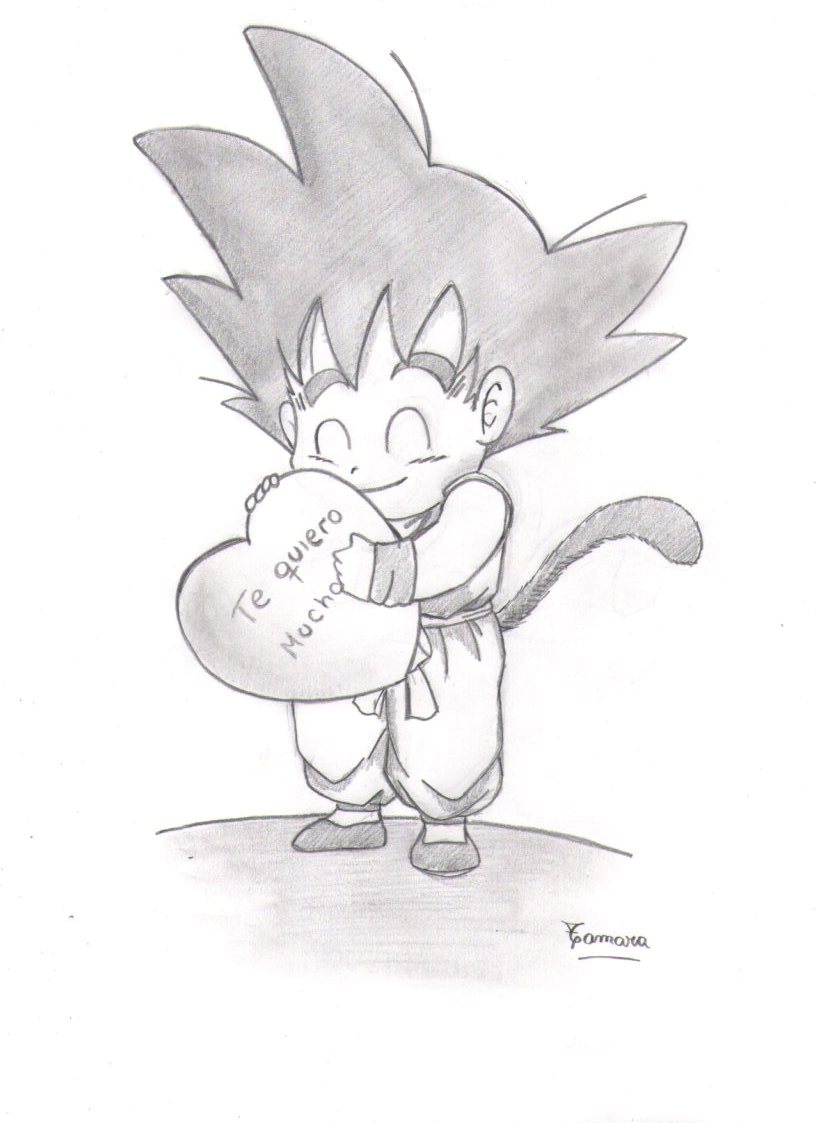 Goku cute by TamarayGisela on DeviantArt