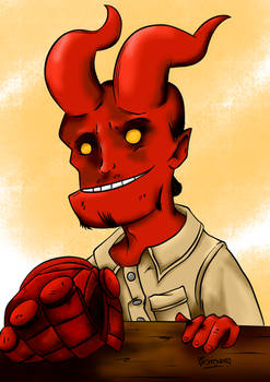 Hellboy kid