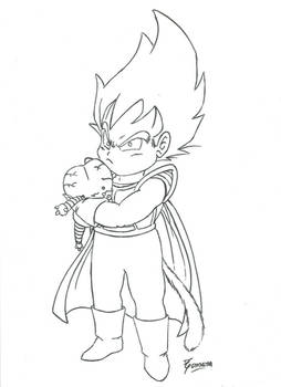 Little Vegeta :3