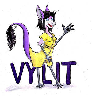 Vylit Con Badge