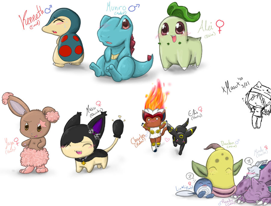 Pokemon Doodles