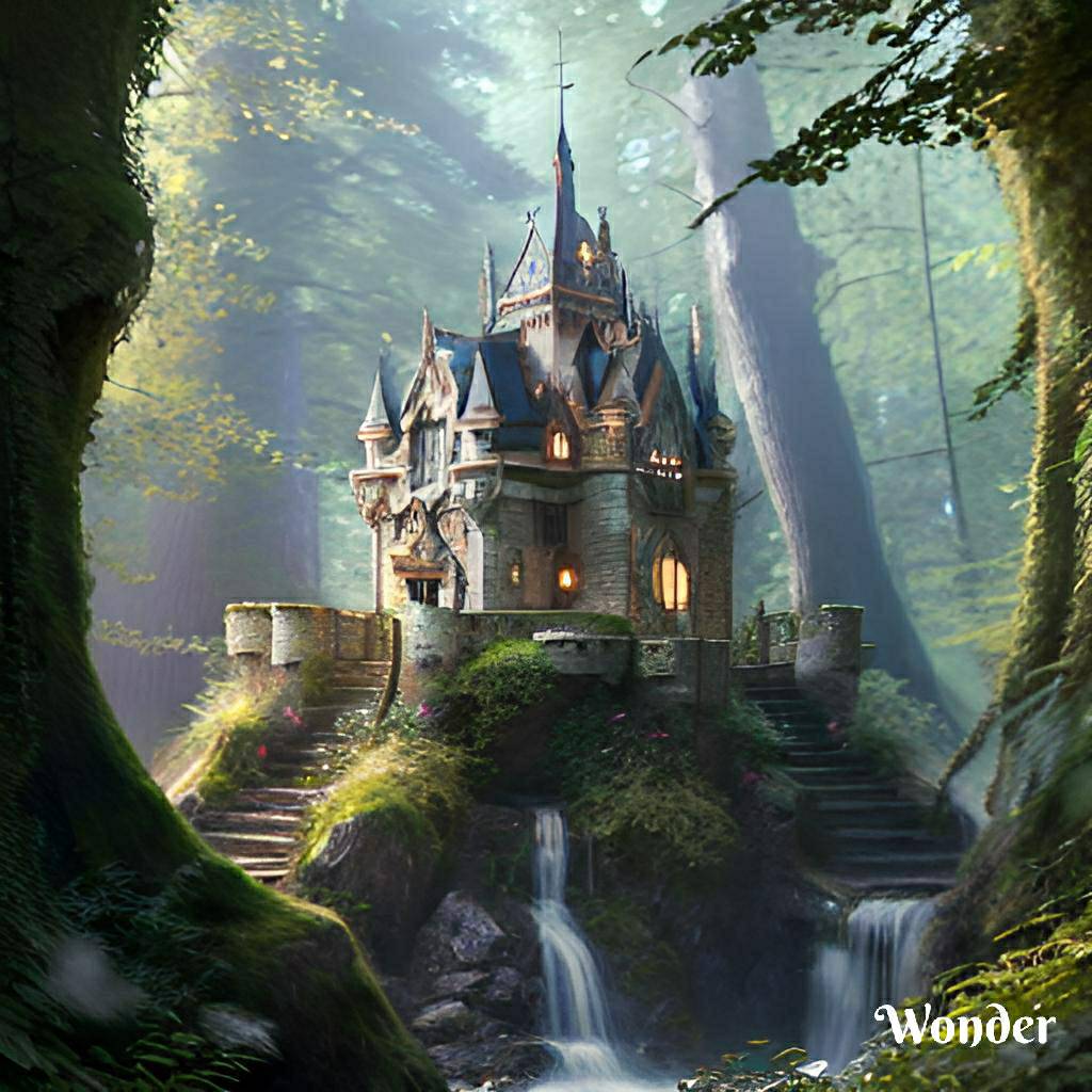 Castle in the Woods by JazzyInc on DeviantArt
