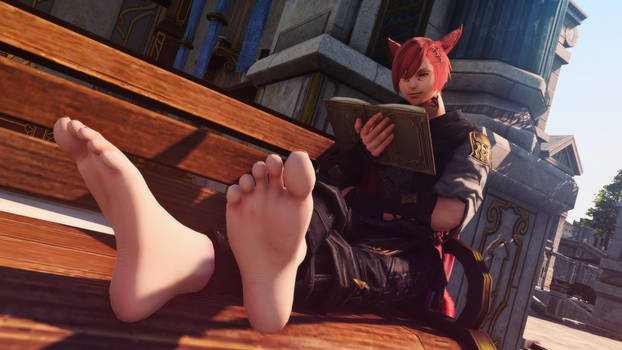 G'raha taking a break~