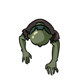 Top Down Zombie by CyborgNekoSica on DeviantArt