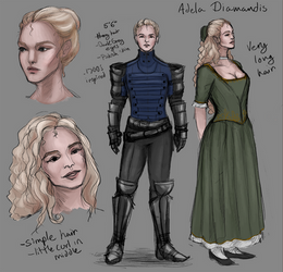 Adela Diamandis  reference sheet