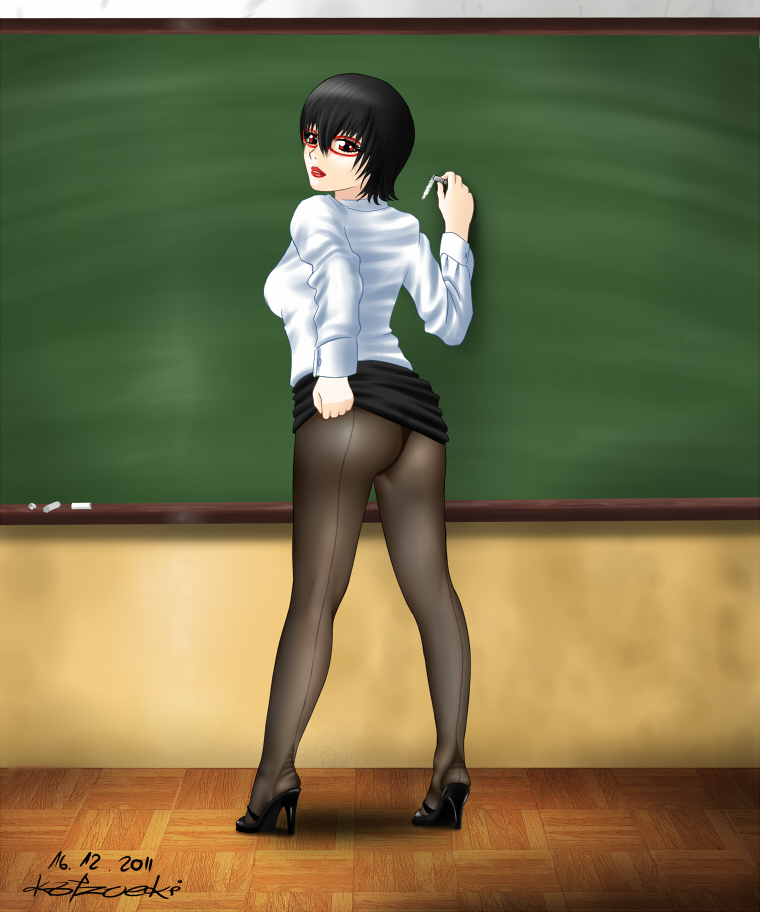 Naughty Teacher Vibeke