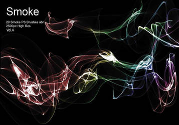 20 Smoke PS Brushes abr. Vol.4