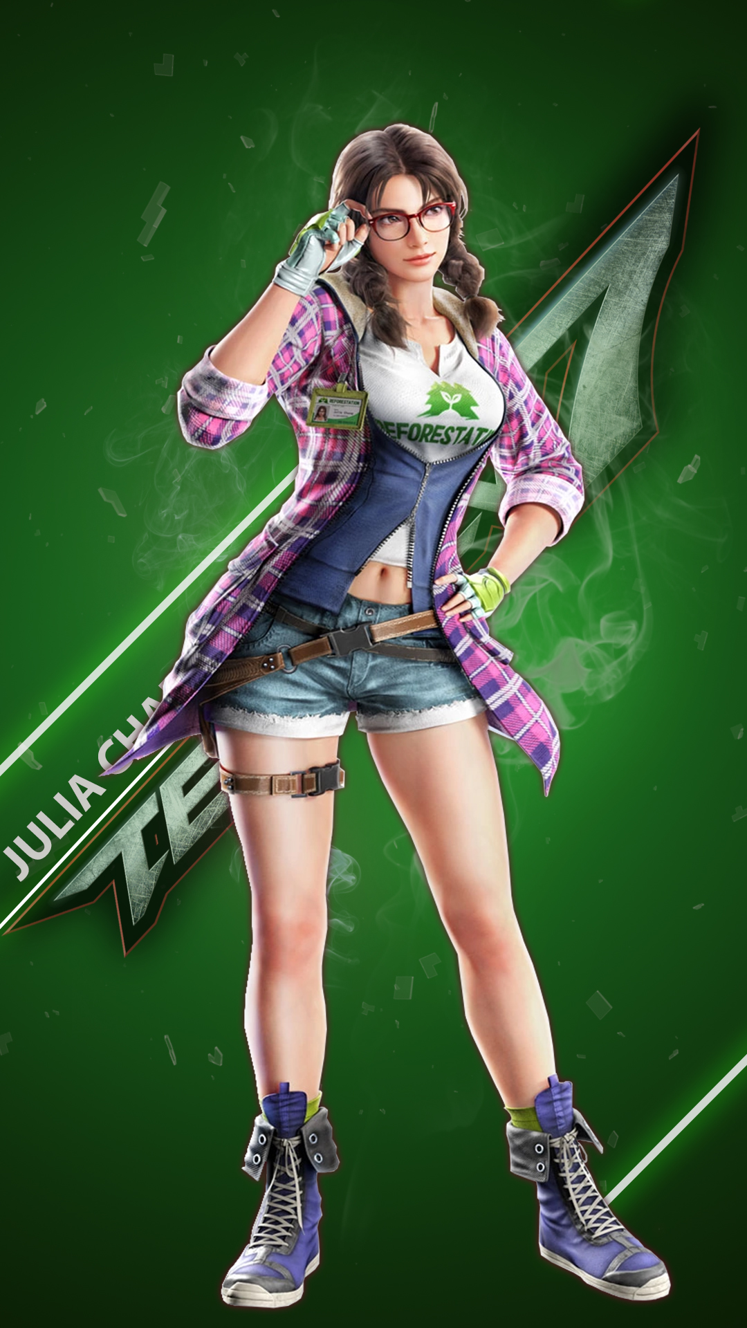 Tekken 7 Phone Wallpaper Julia By Cr1one On Deviantart