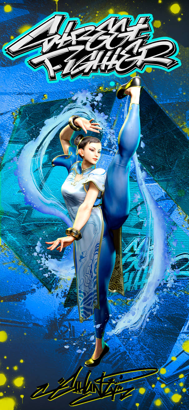 Chun Li R36 SF6 Chun li phone wallpaper by CR1ONE on DeviantArt