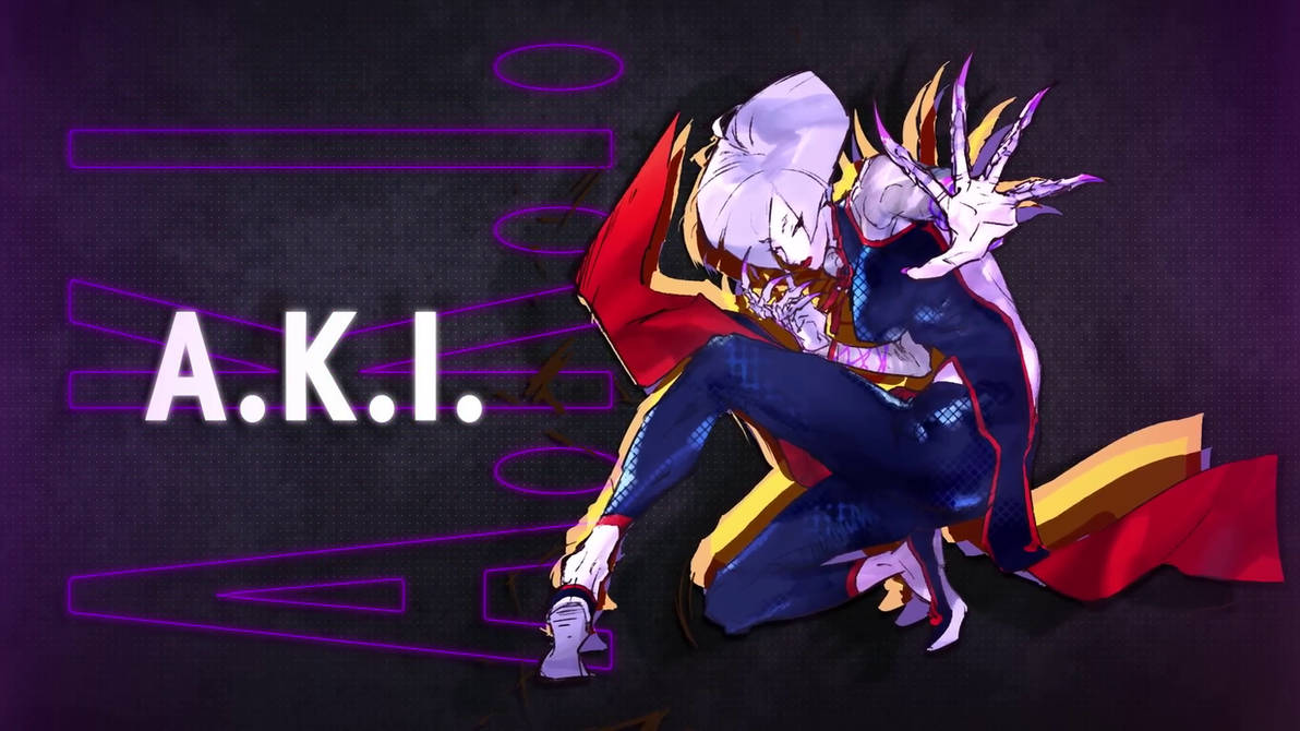 Aki Lettering street fighter 6 AKI by CR1ONE on DeviantArt