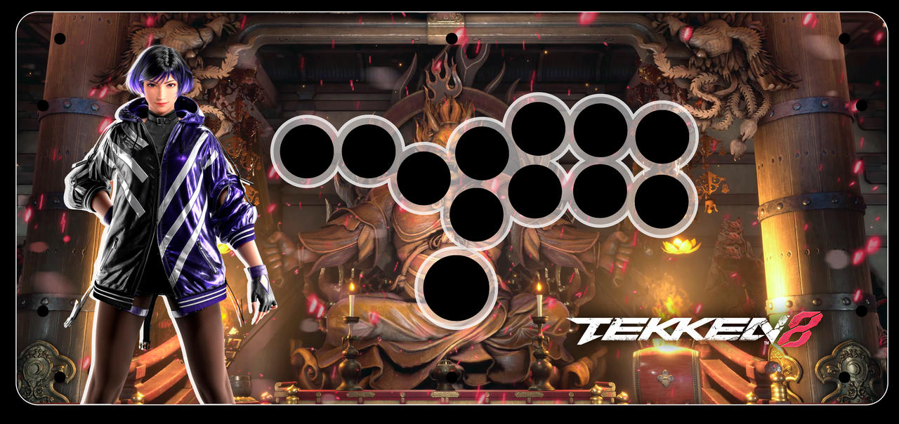Tekken 8 Reina - Hitbox art by CR1ONE on DeviantArt