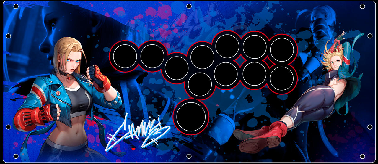 SF6 Cammy - Hitbox art by CR1ONE on DeviantArt
