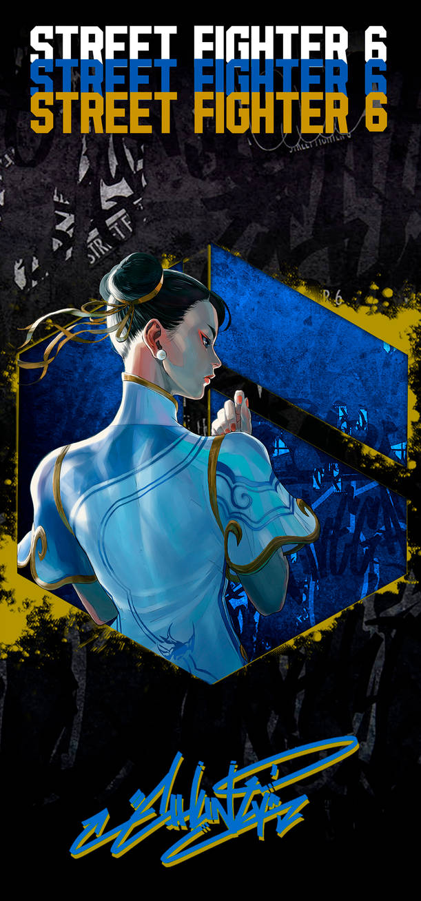 Chun Li R6 Card Bakground R6 SF6 Chun Li Phone Wallpaper by CR1ONE on DeviantArt