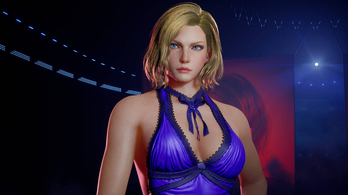 tifa purple dress mod FFVII Remake replaces Tifa's standard outfit with her Purple Dress Gameplay PC Mod