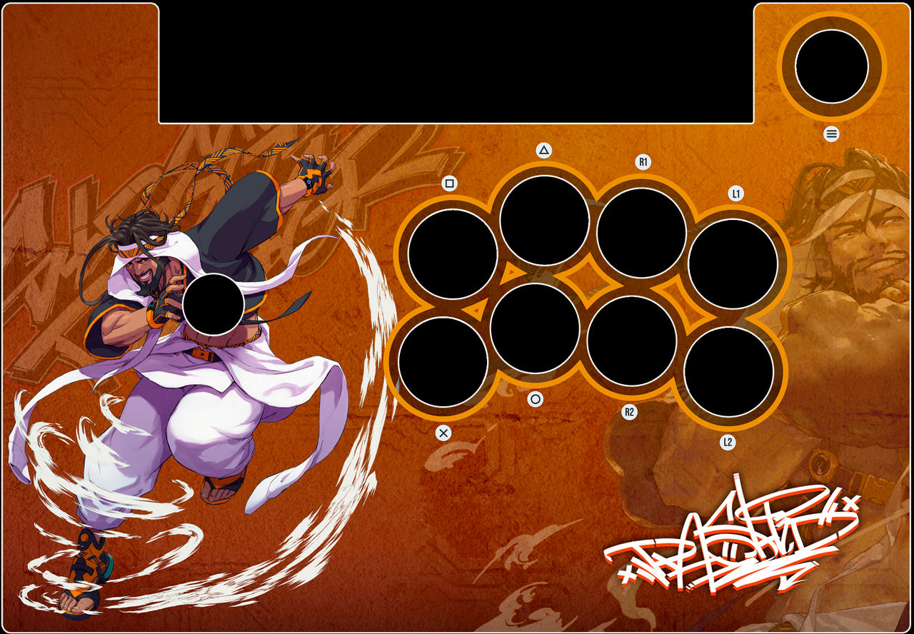 Hori Alpha - SF6 Rashid Art by CR1ONE on DeviantArt