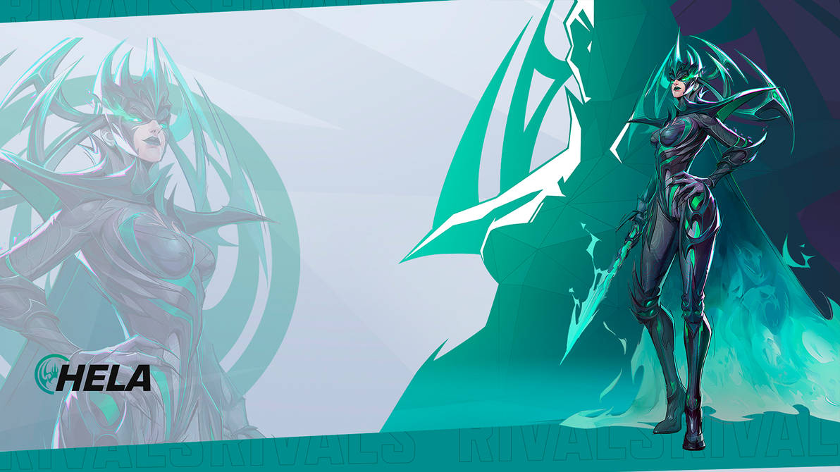 Marvel Rivals - Hela Wallpaper by CR1ONE on DeviantArt Marvel Rivals - Hela Wallpaper by CR1ONE on DeviantArt