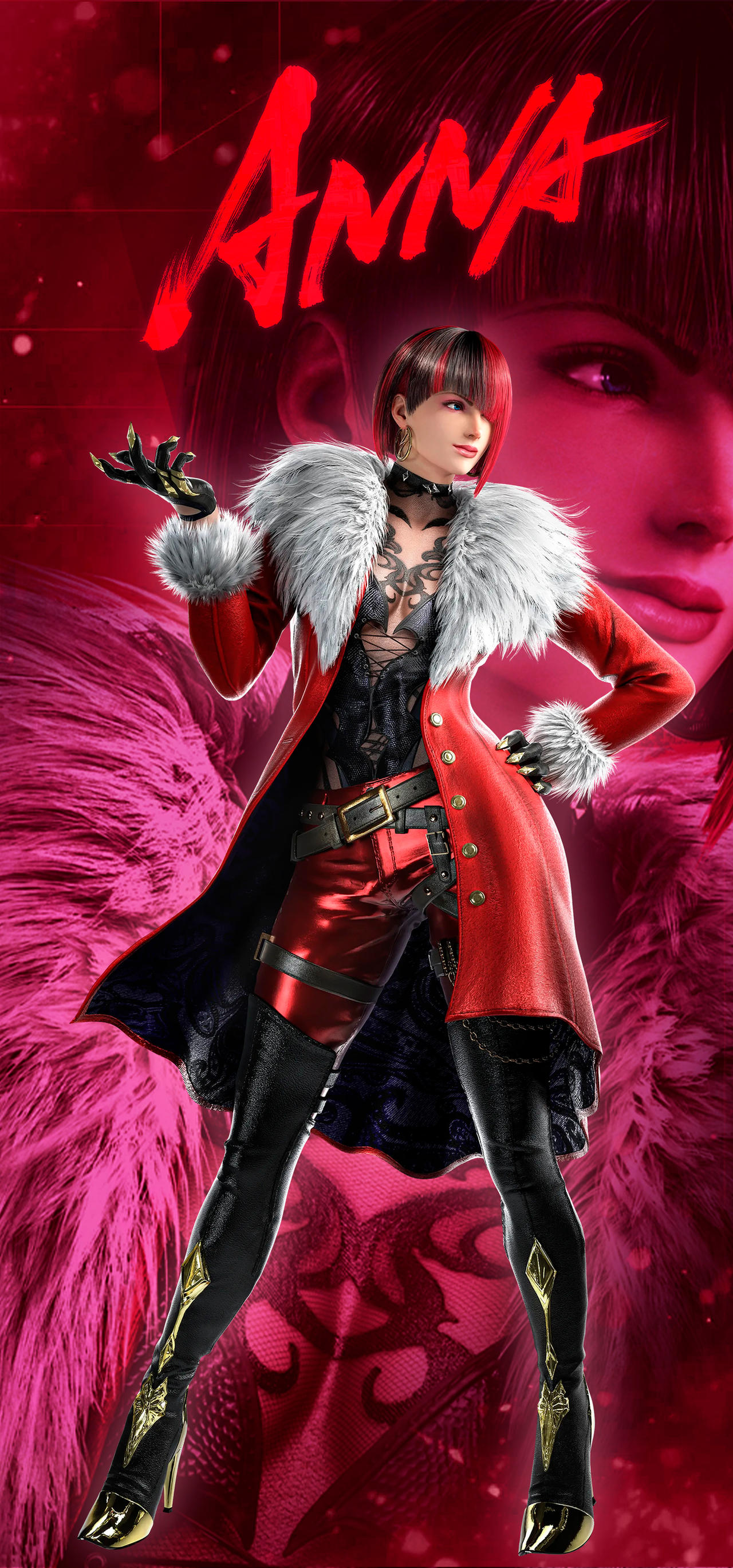 Tekken 8 - Anna Williams phone Wallpaper by CR1ONE on DeviantArt