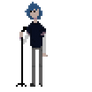 2-D (Gorillaz) Sprite