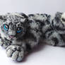 Snow Leopard Art Doll- Commission