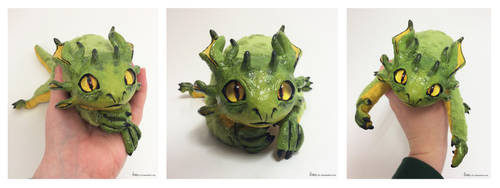 Penda the OOAK Tree Dragon Art Doll FOR SALE