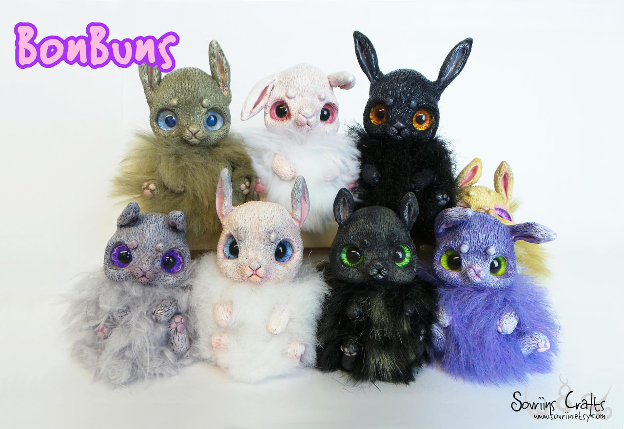 BonBuns! Original OOAK Art Dolls FOR SALE