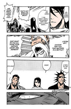 Kenpachi, Byakuya and Shunsui