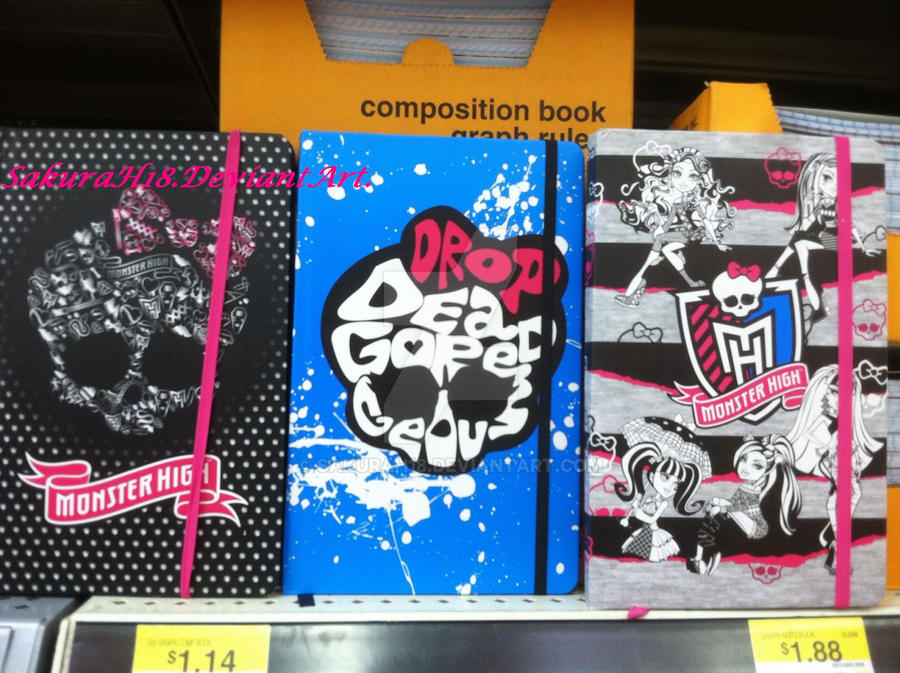 Monster High Small Notbooks