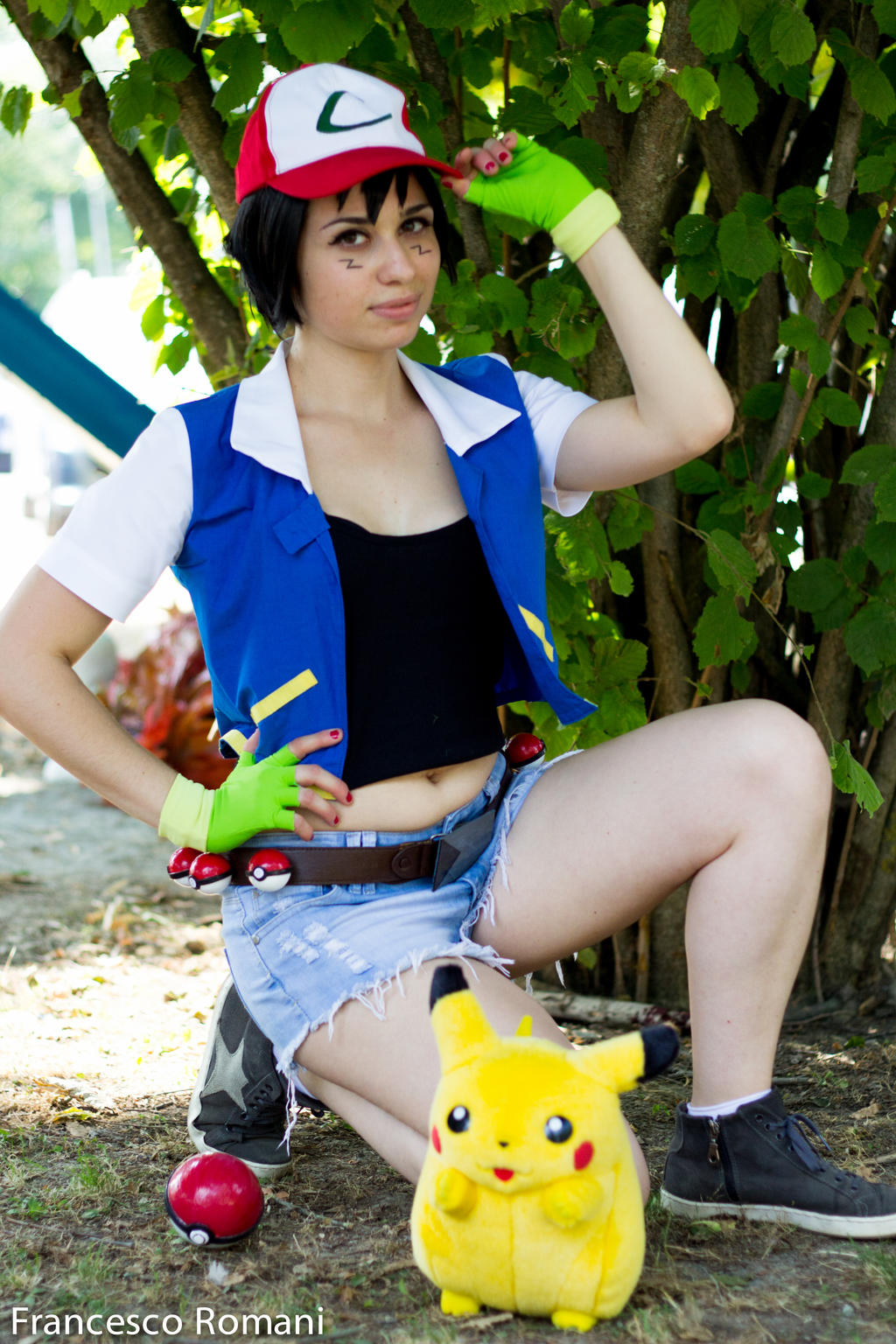 Gotta catch'em all - Ash cosplay Pokemon