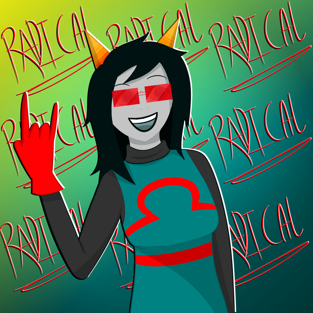 Radical Deviantart RADICAL by ElectricRainbowSkull on DeviantArt