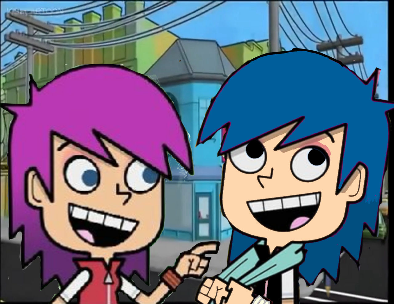 Cj the dj makes Corey riffin her twin by eddisgood53 on DeviantArt