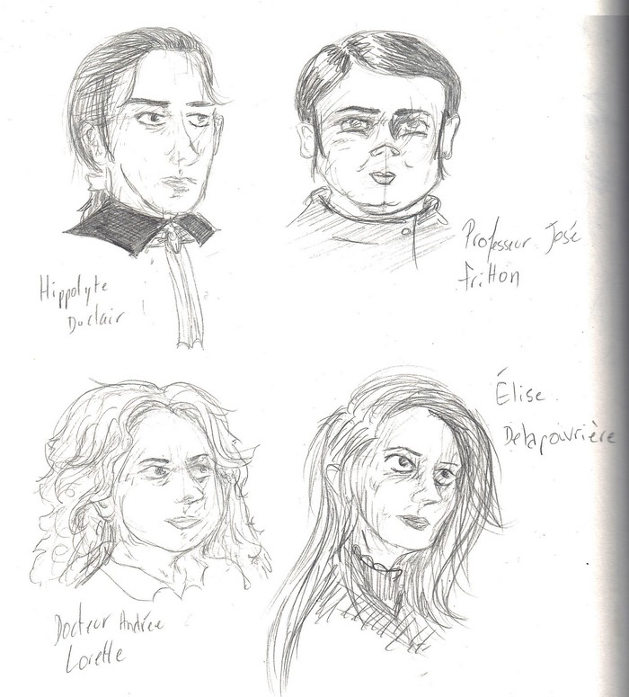 1860 - the four main characters