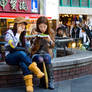 Lunchtime in Amerikamura 1