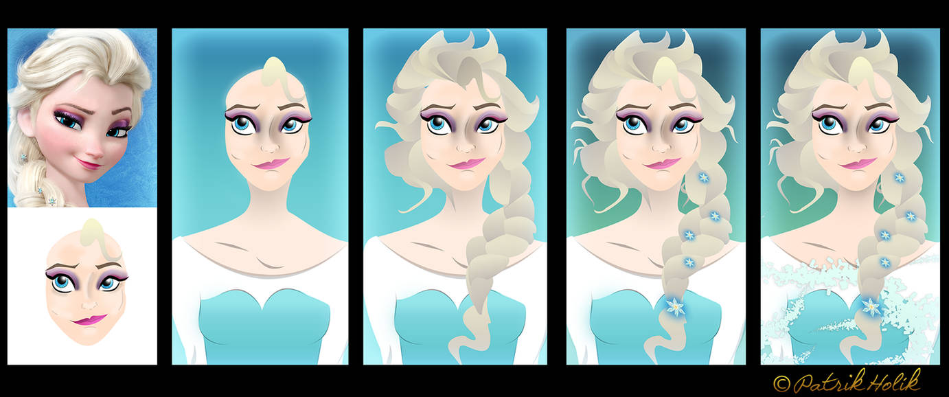 Elsa Making Making of Elsa - Frozen by patrikholik97 on DeviantArt
