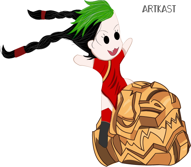 Mini Jinx by Artkast15 on DeviantArt