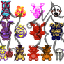 Five Nights at Freddy's Pixel Heads