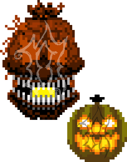8 Bit Jack O Chica And Pumpkin Pay For Use By Noxious Croww On Deviantart 8 Bit Jack O Chica And Pumpkin Pay For Use By Noxious Croww On Deviantart