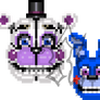 8-Bit Funtime Freddy and  Bon-Bon (Pay for Use)