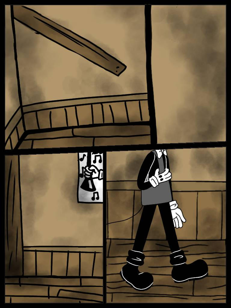 A New Friend Chapter 2 Bendy's Escape Page 2 by 0Lunatic on DeviantArt